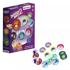 Jogo da Memória Big das Emoções Divertidamente